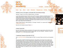 Tablet Screenshot of newdutchacademy.nl